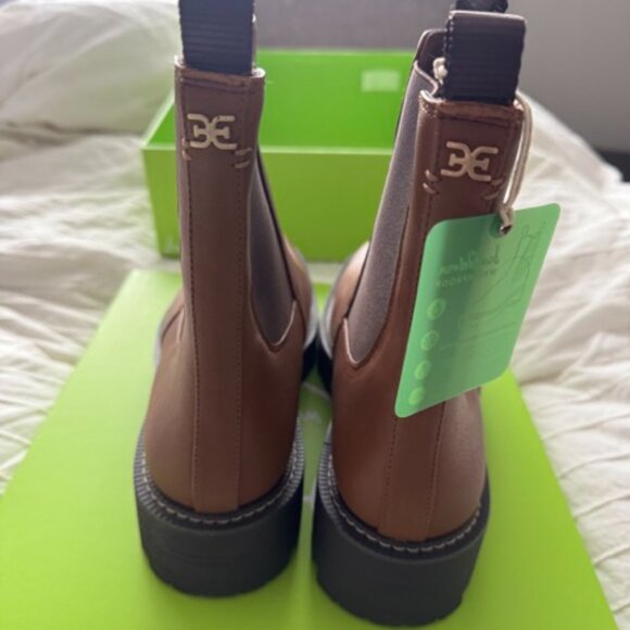 NWT Brown Leather Boots [Sam Edelman] - Picture 7 of 7